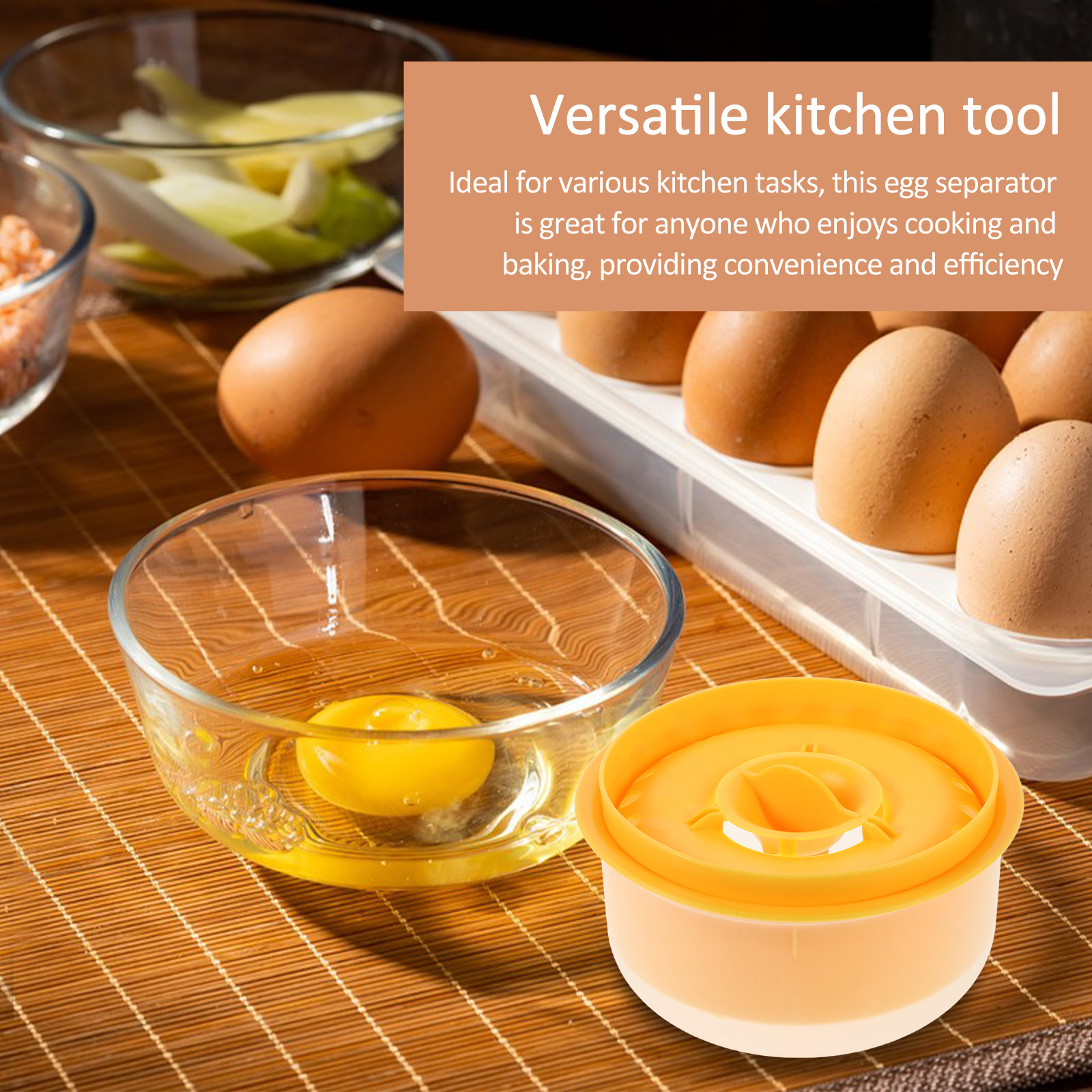 Egg Yolk White Separator Tool  - Kitchen Baking Mess recensie en prijs