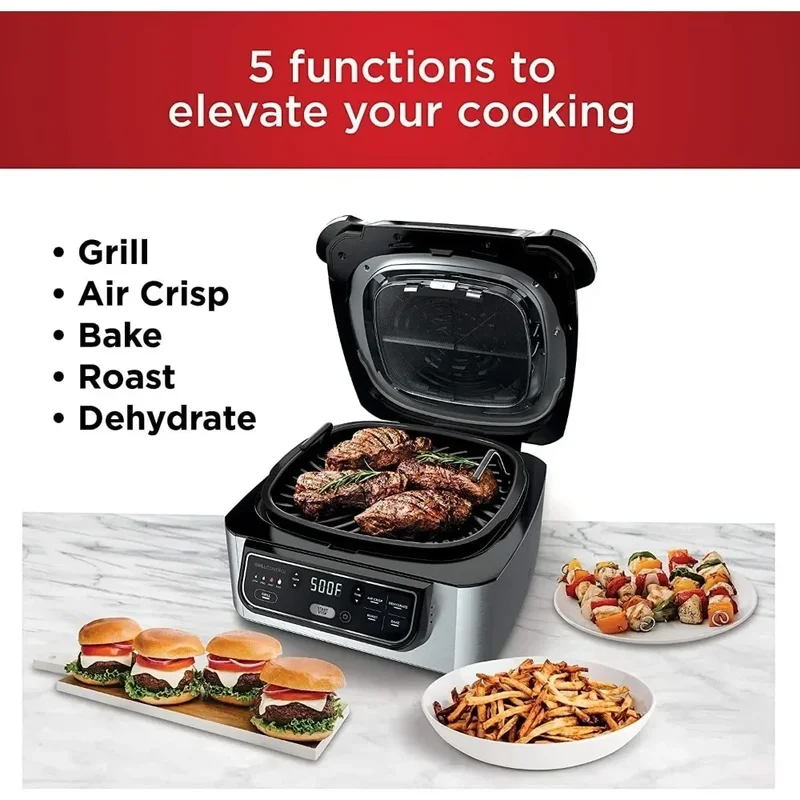 Multifunctional Indoor Grill 5 - Kitchen Baking Appliances recensie en prijs