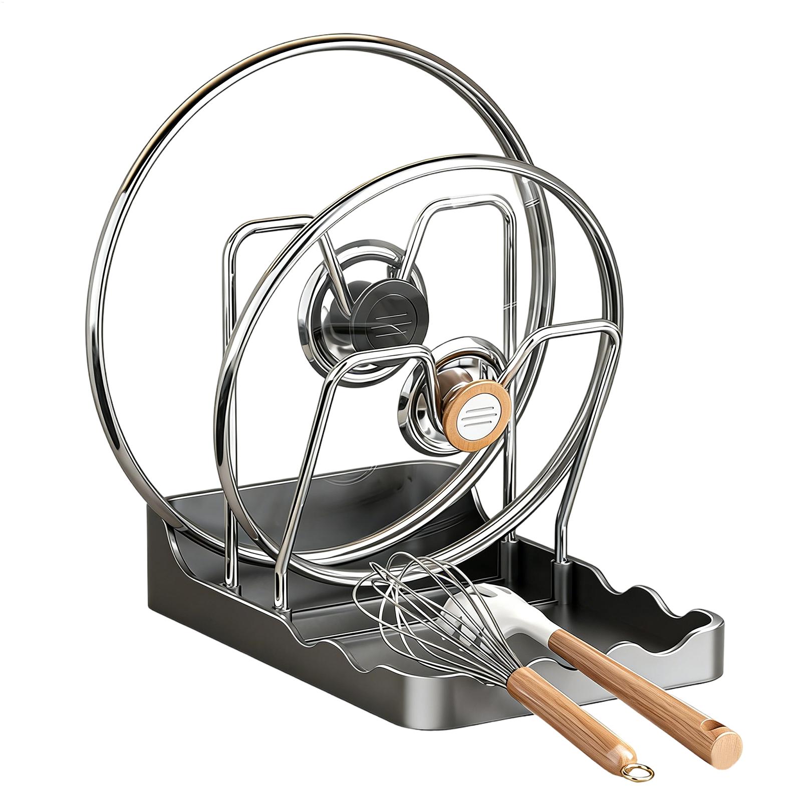 Pot Lid Rack Vertical Spoon St - Kitchen Baking Pantry recensie en prijs