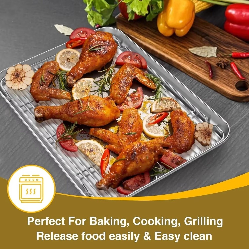 New 304 Stainless Steel Stainl - Kitchen Baking Tray Rack recensie en prijs
