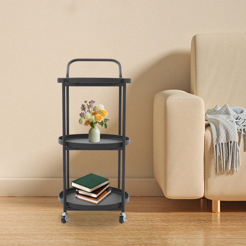 3-Tier Premium Iron Rolling Ba - Kitchen Baking Cart recensie en prijs